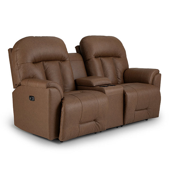 Suitably Rocker Console Loveseat