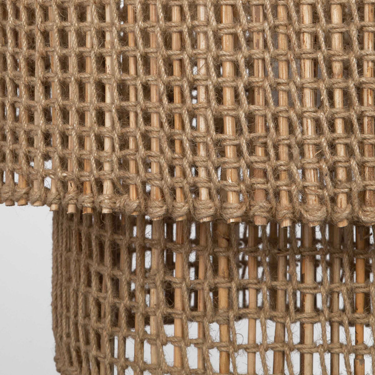 Biswas Woven Jute 1 Light Pendant