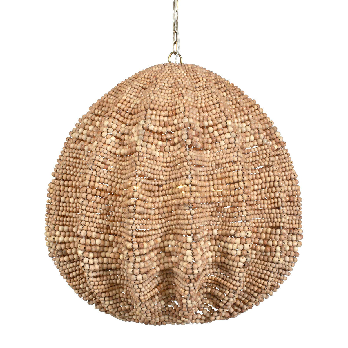 Kauri Wooden Bead Pendant