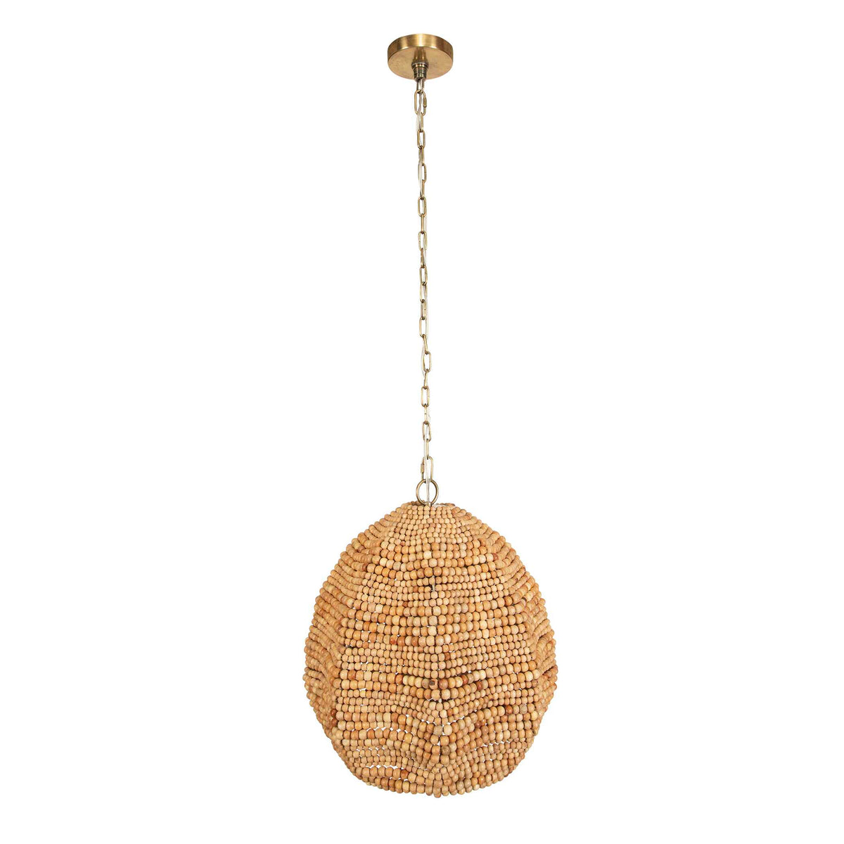 Kauri Wooden Bead Pendant
