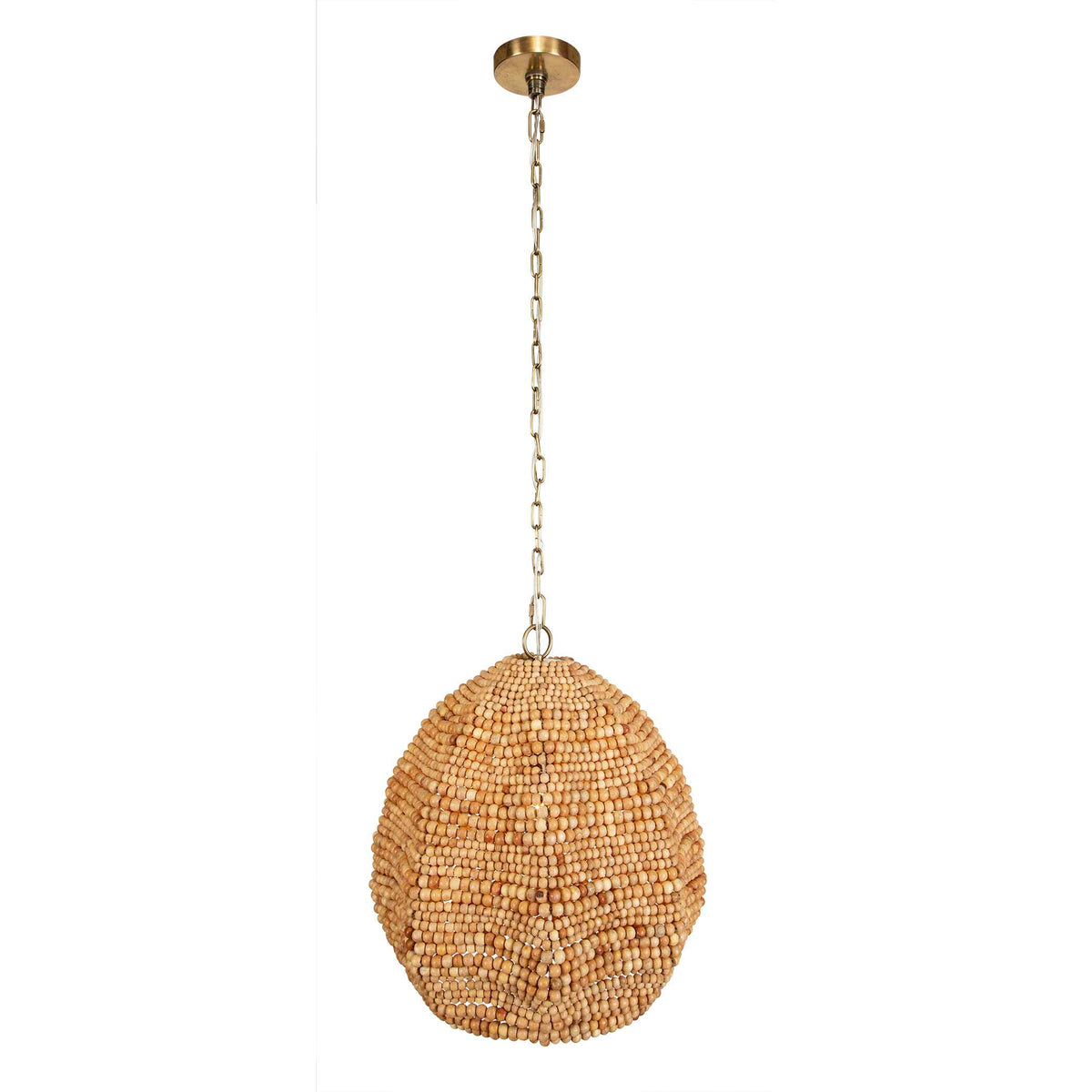 Kauri Wooden Bead Pendant