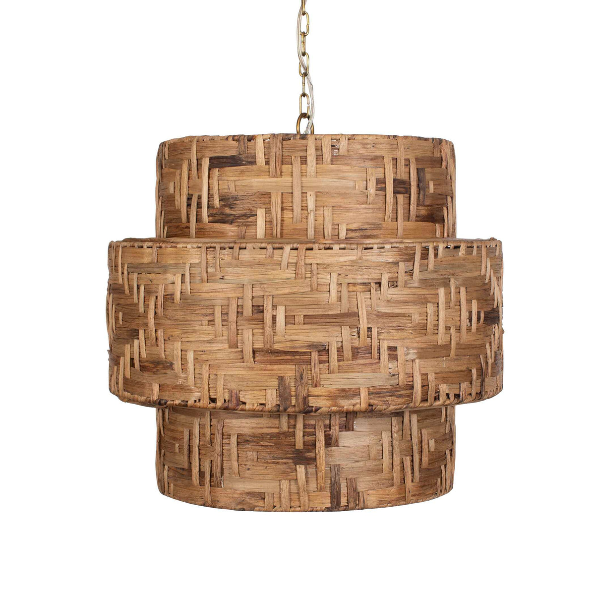 Water Hyacinth 4 Light Woven Pendant