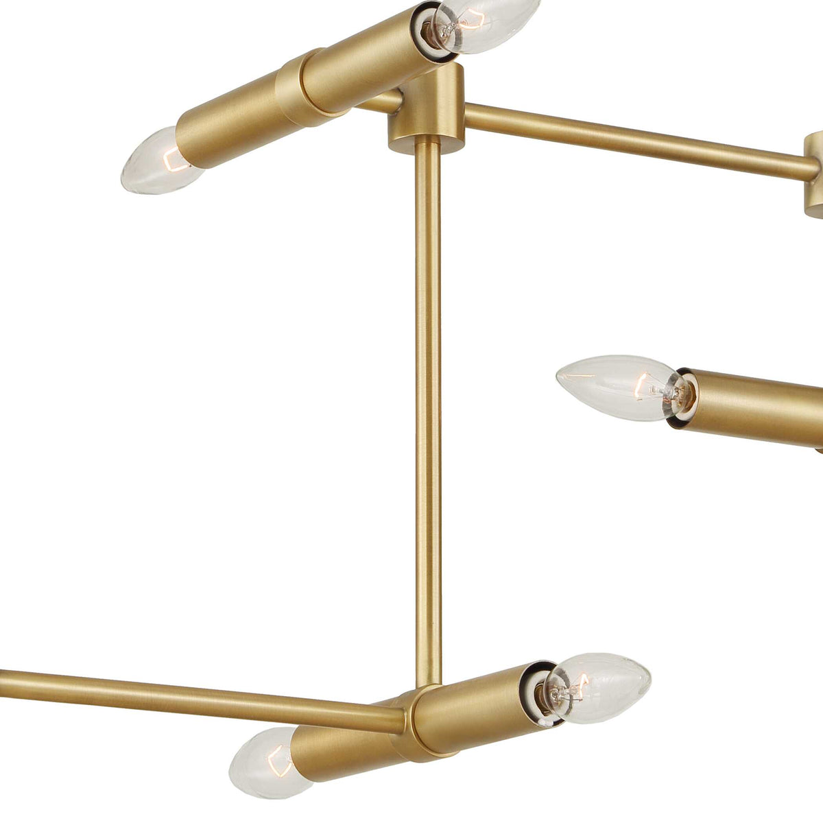 Cadre 14 Light Modern Linear Pendant