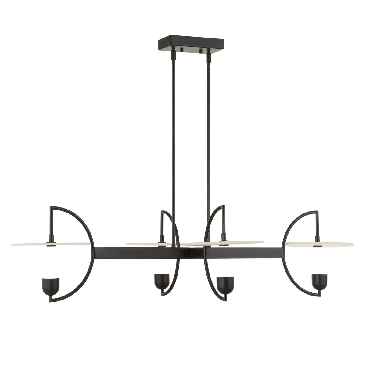 Kyoto 4 Light Linear LED Chandelier