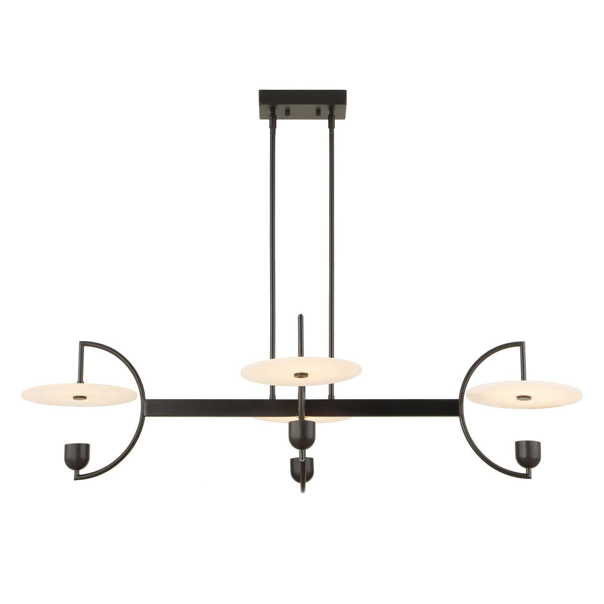 Kyoto 4 Light Linear LED Chandelier