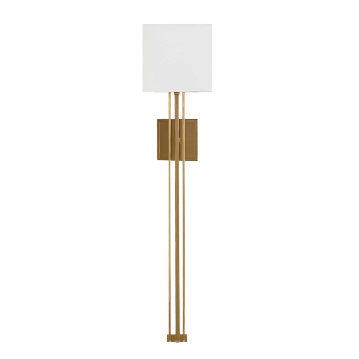 Trenton 2 Light Brass Sconce