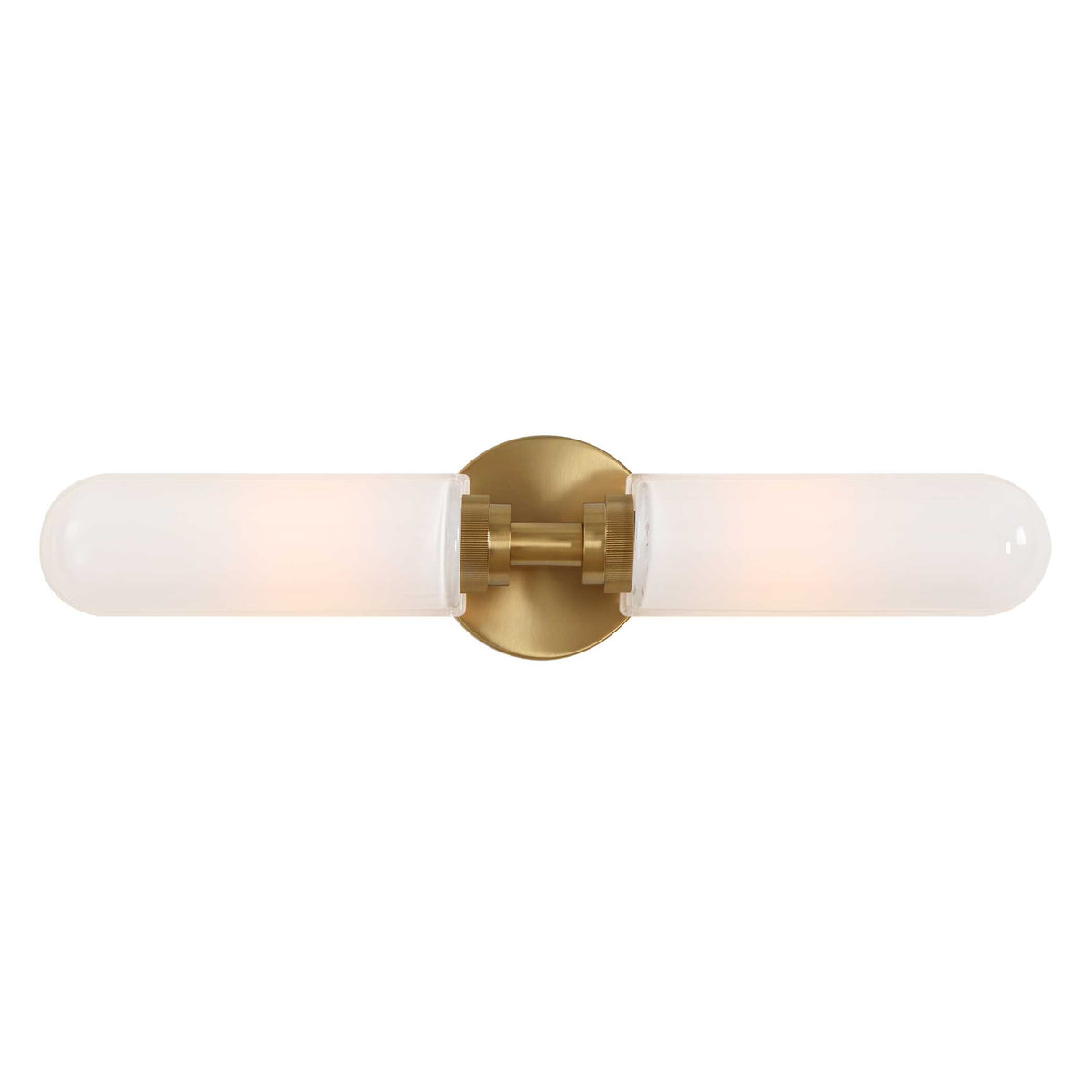 Wellsville 2 Lt Brass Sconce