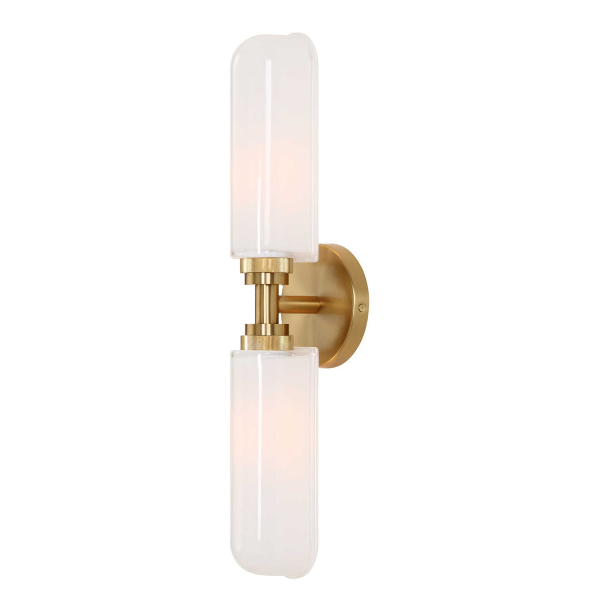 Wellsville 2 Lt Brass Sconce