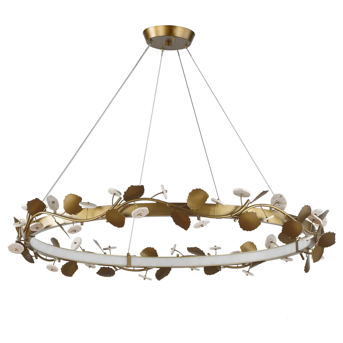 Biscotti LED Bronze Chandelier