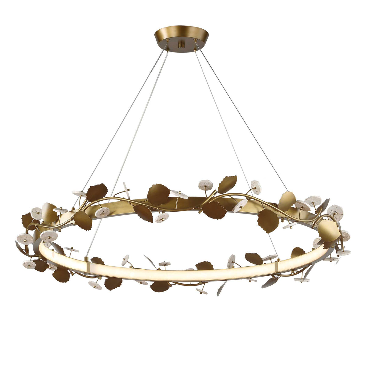 Biscotti LED Bronze Chandelier