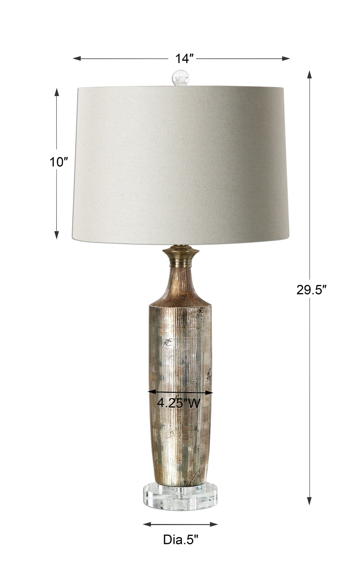 Valdieri Metallic Bronze Lamp