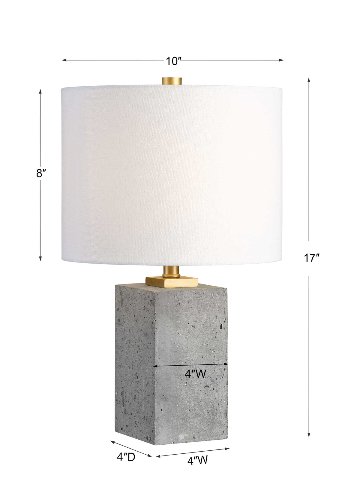 Drexel Concrete Block Lamp