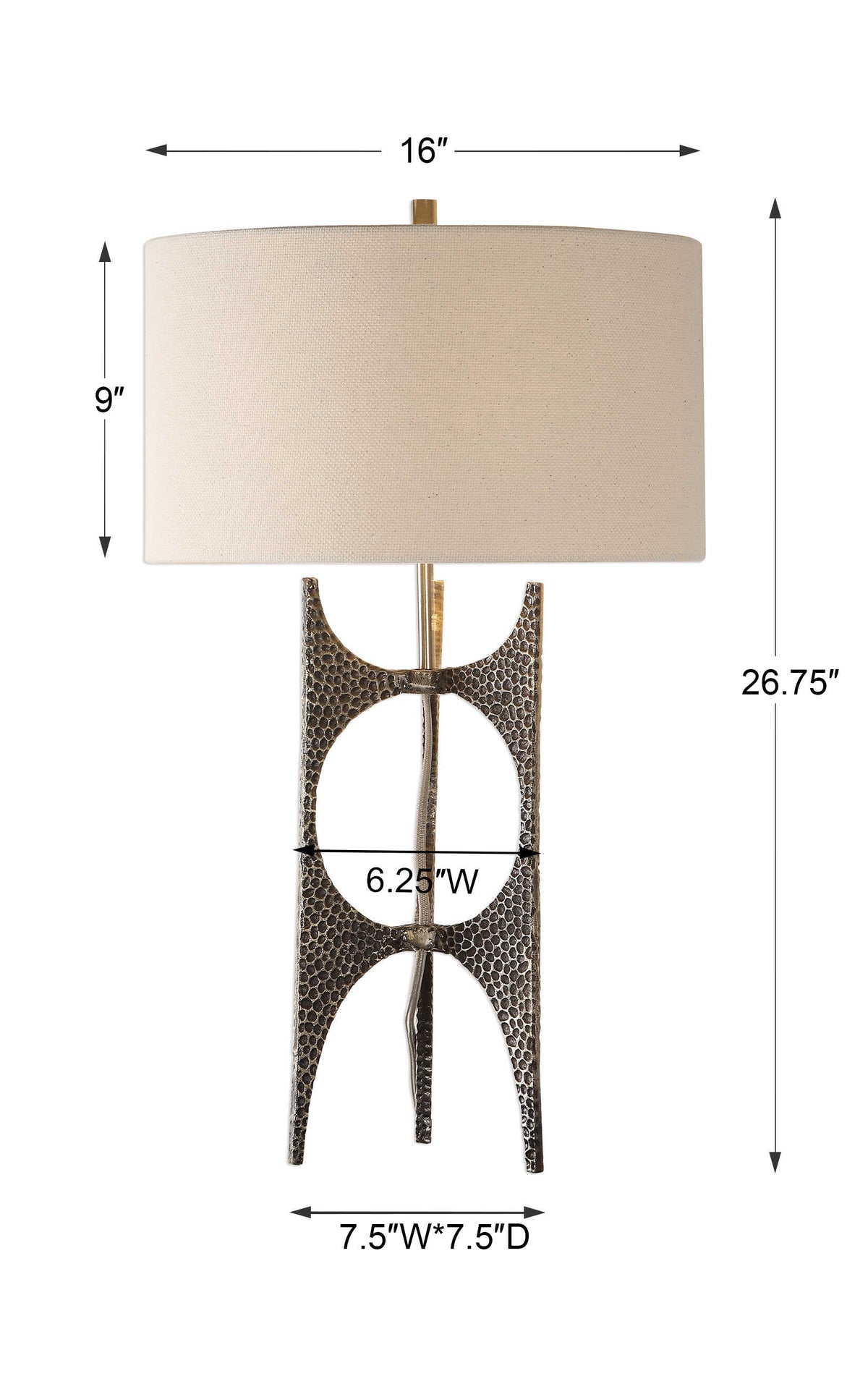 Goldia Antique Bronze Lamp