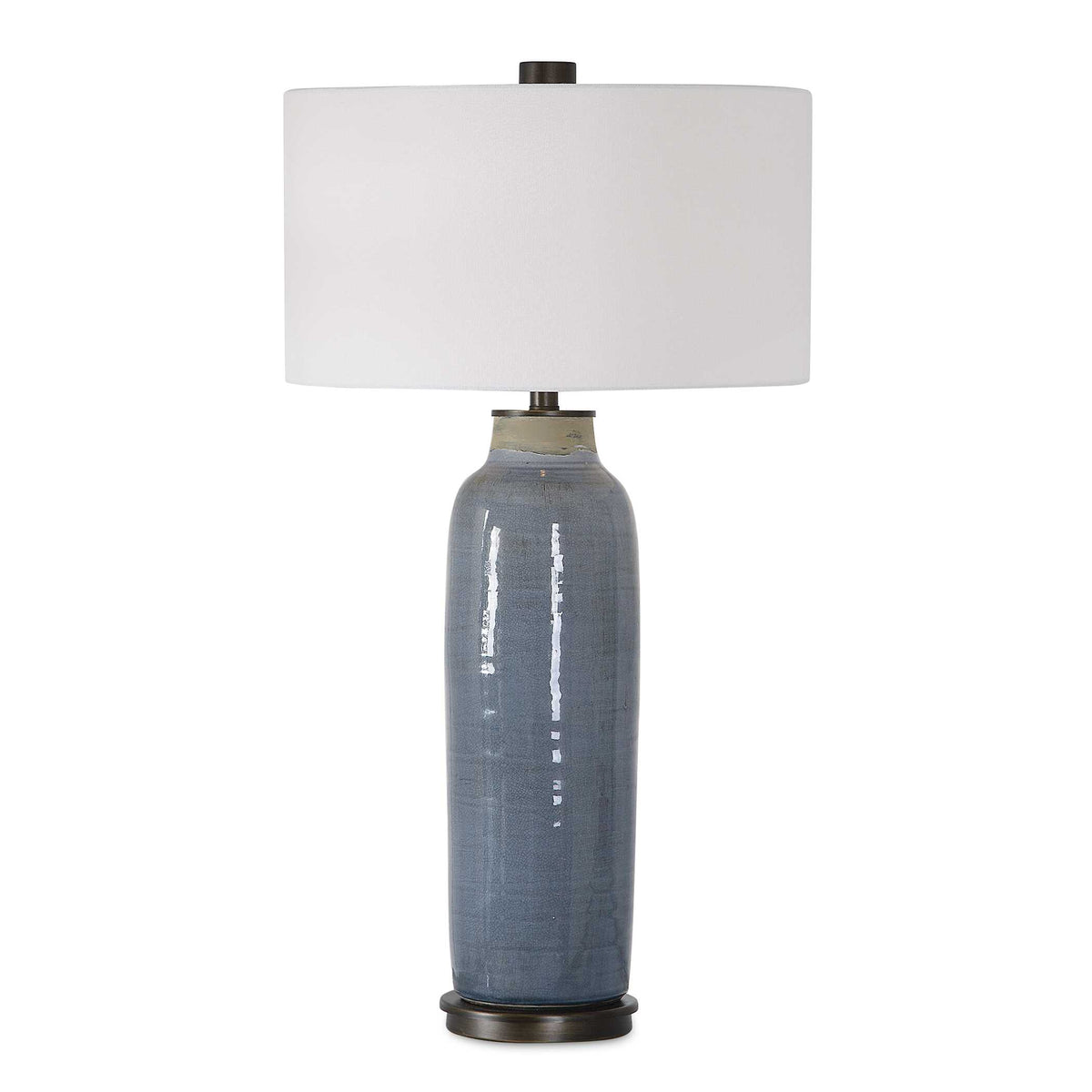 Vicente Slate Blue Table Lamp
