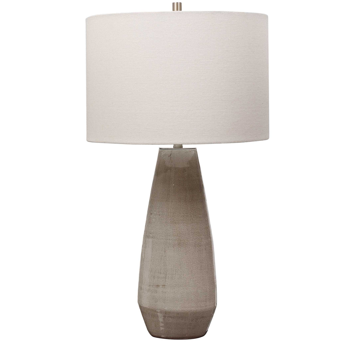 Volterra Taupe-Gray Table Lamp