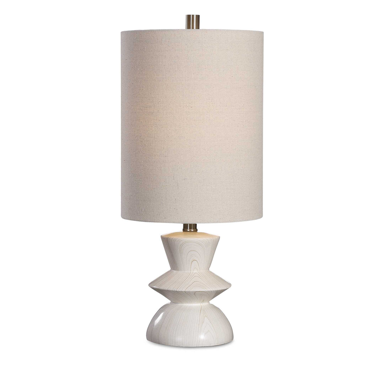 Stevens Bleached Wood Buffet Lamp