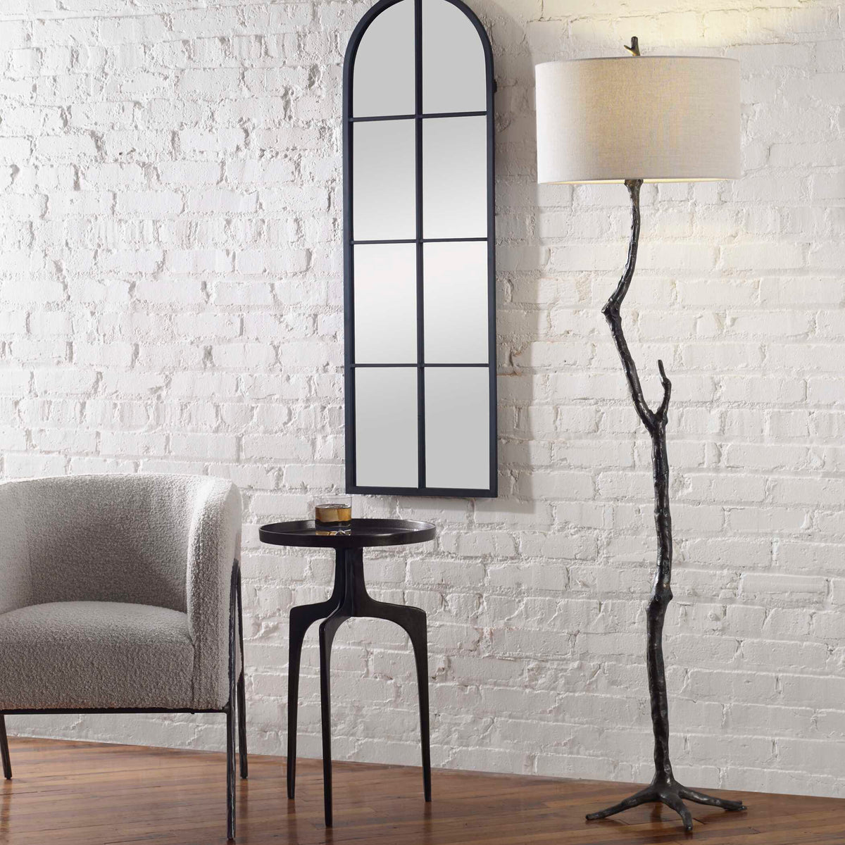 Spruce Rustic Floor Lamp