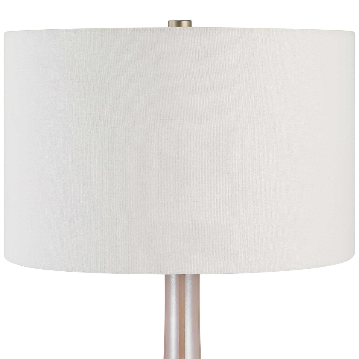 Rosa Pink Glass Table Lamp