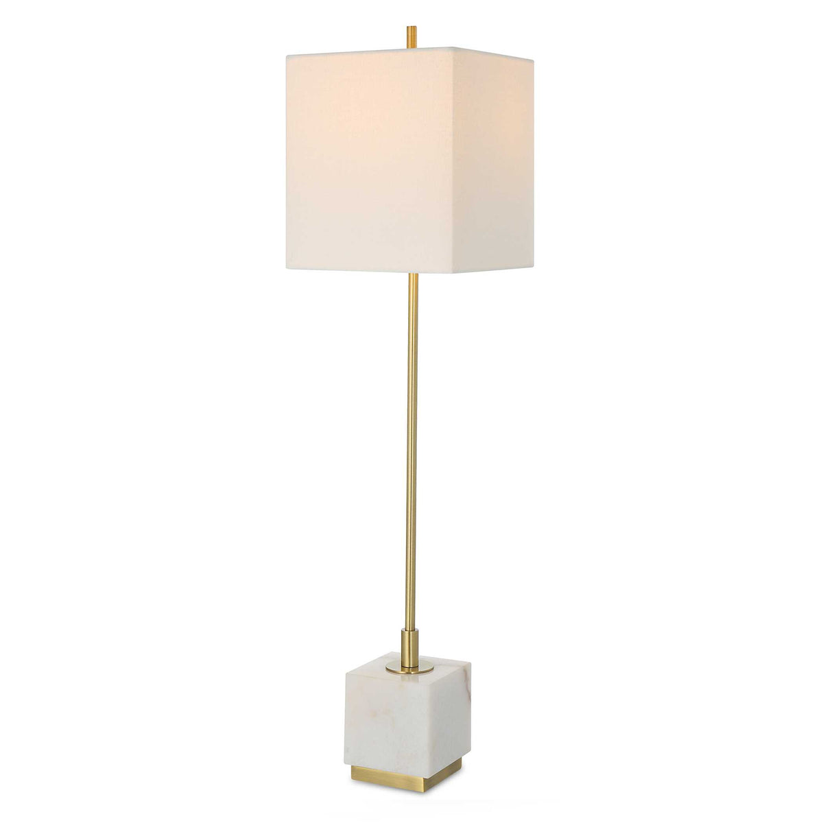 Escort Brass Buffet Lamp