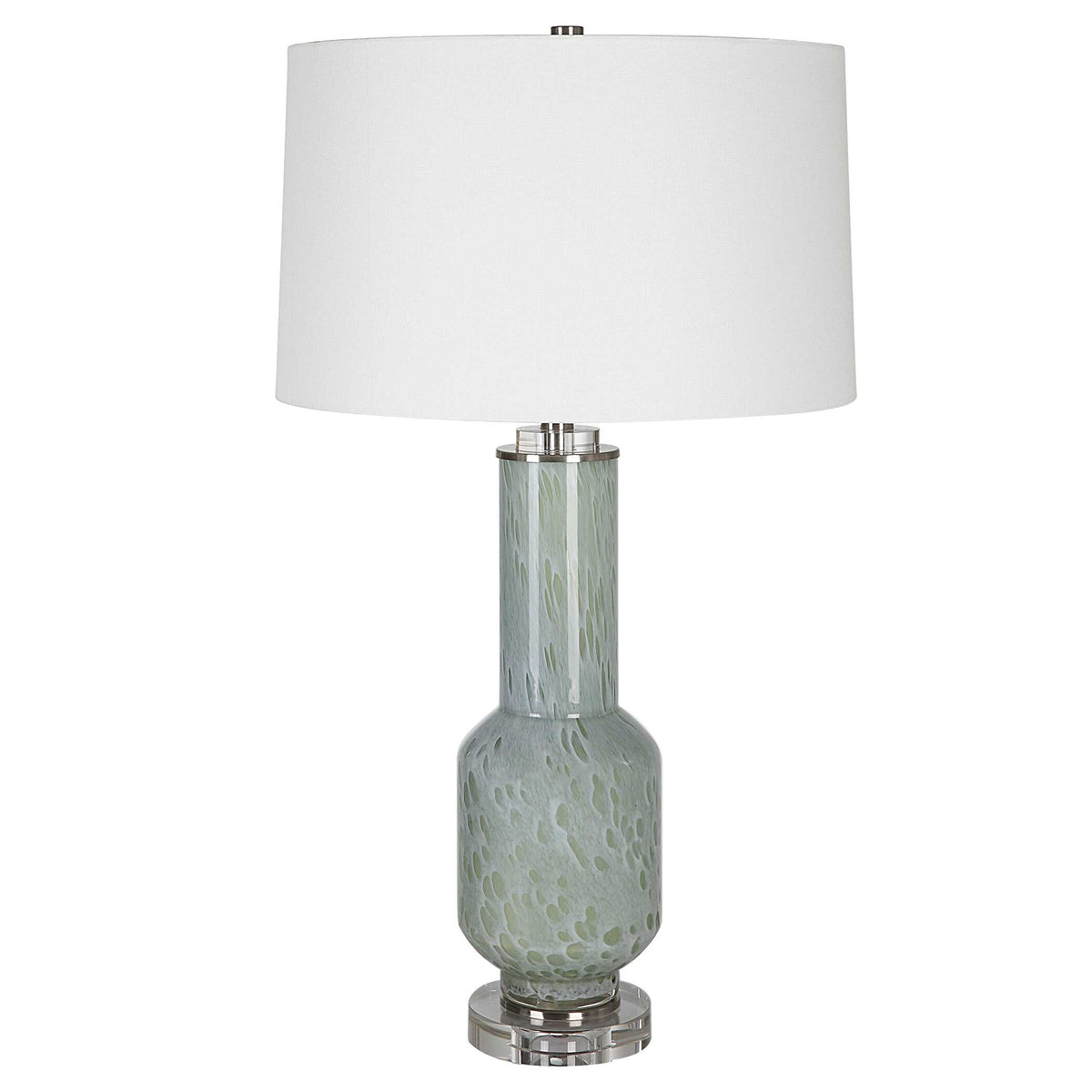 Imperia Aqua Gray Table Lamp