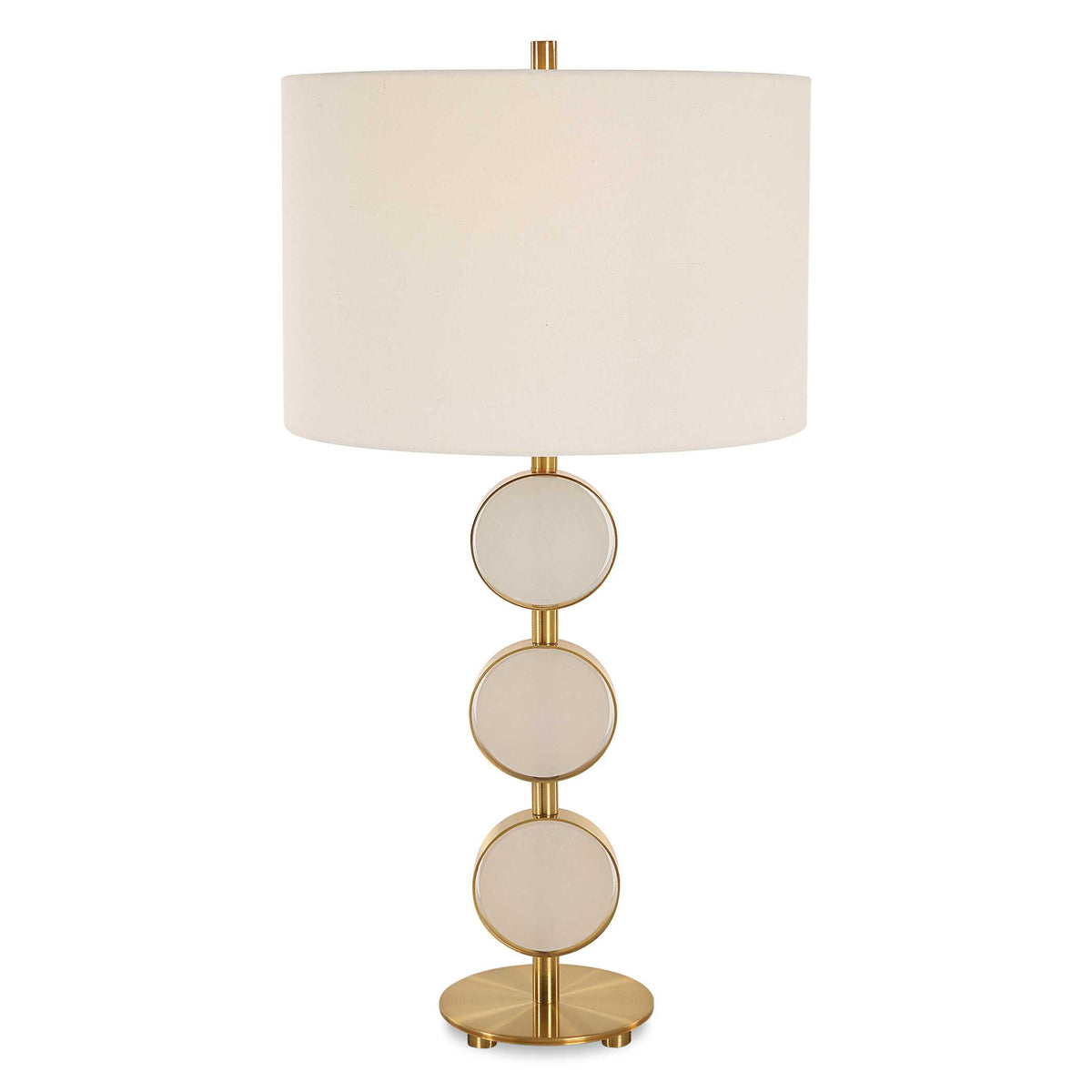 Three Rings Contemporary Table Lamp