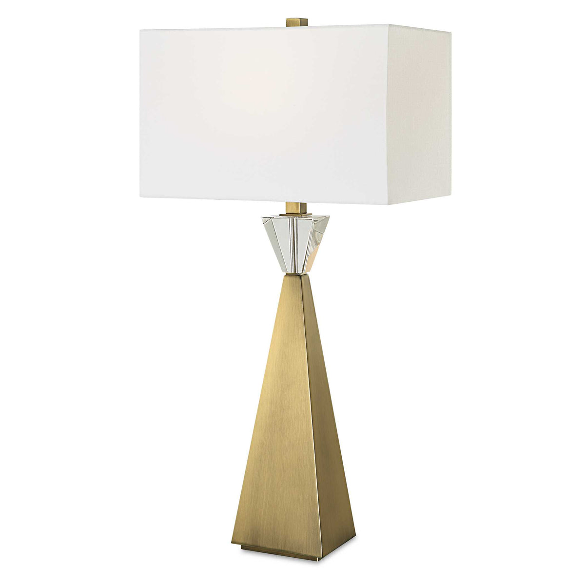 Arete Modern Brass Table Lamp