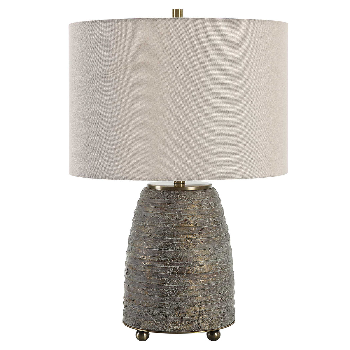 Gorda Bronze Ceramic Table Lamp