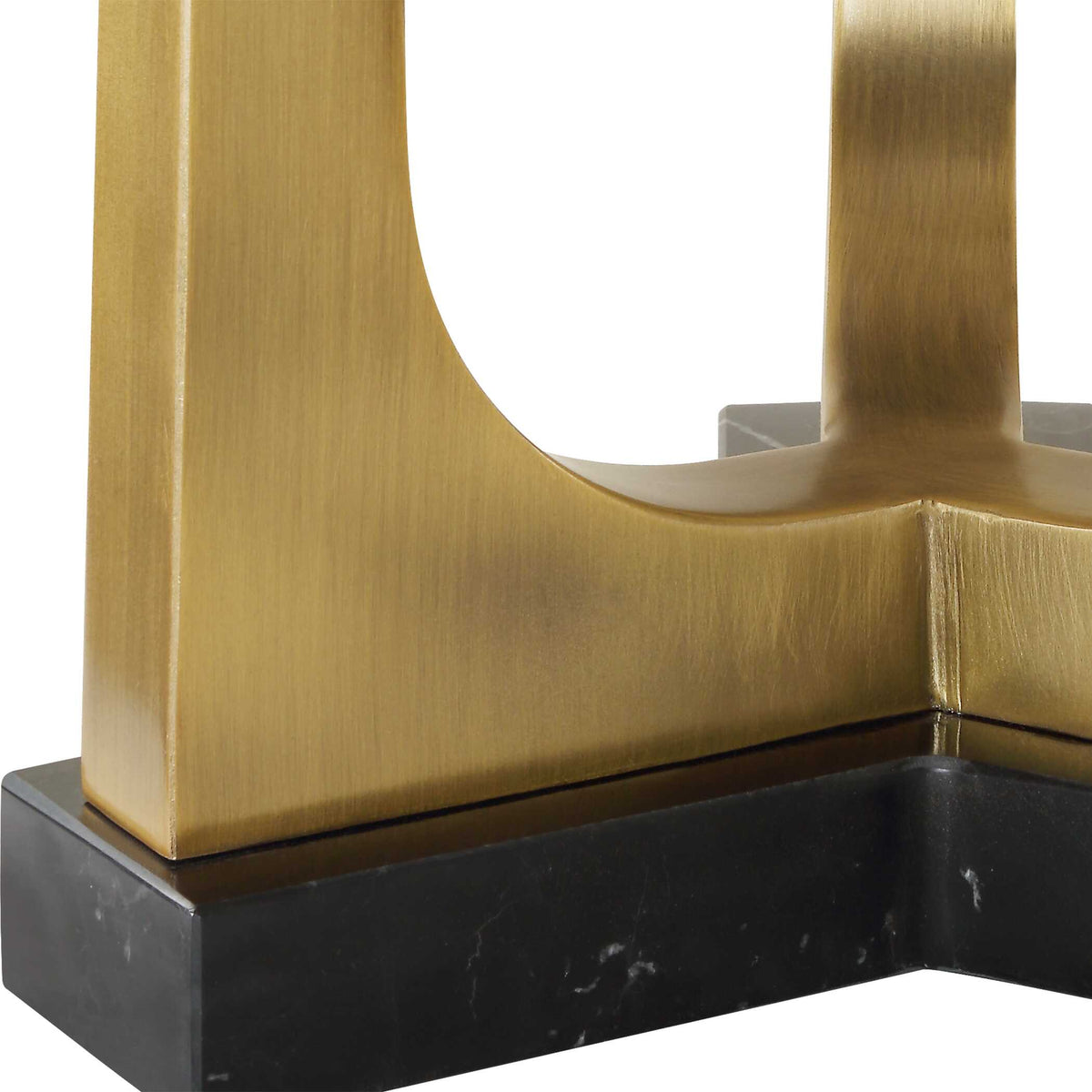 Crossroads Brass Table Lamp