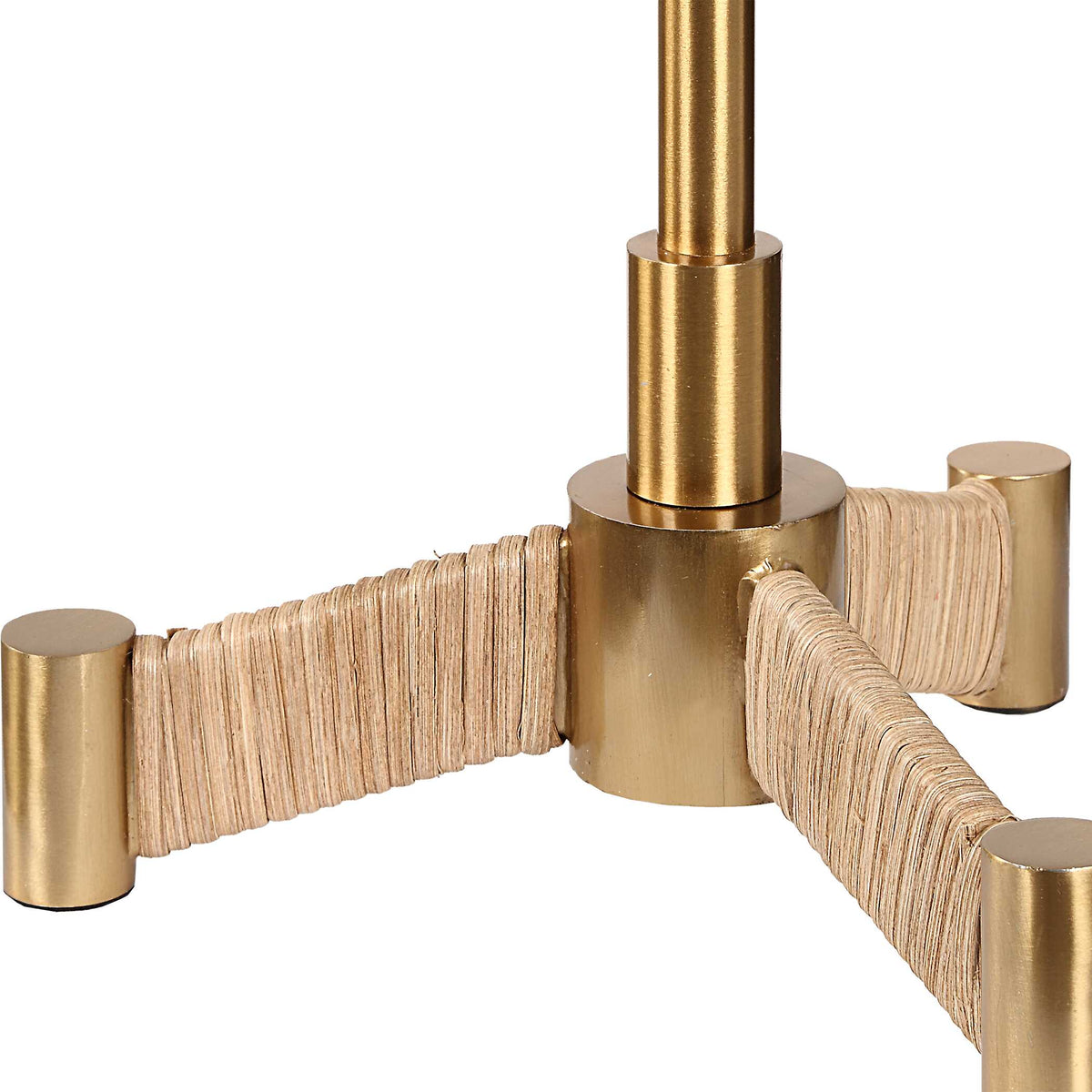 Lautoka Brass Buffet Lamp