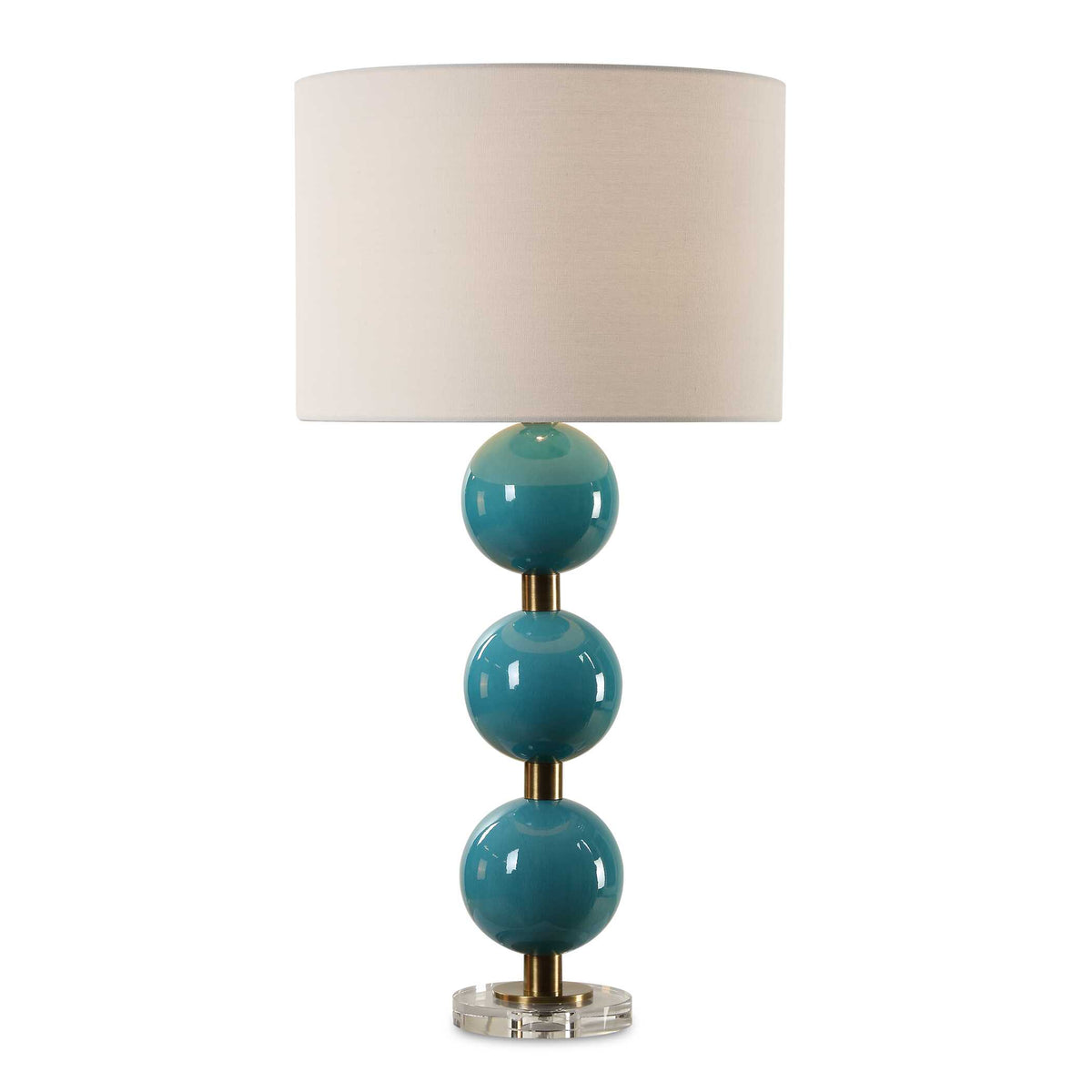 Palawan Blue Glaze Table Lamp