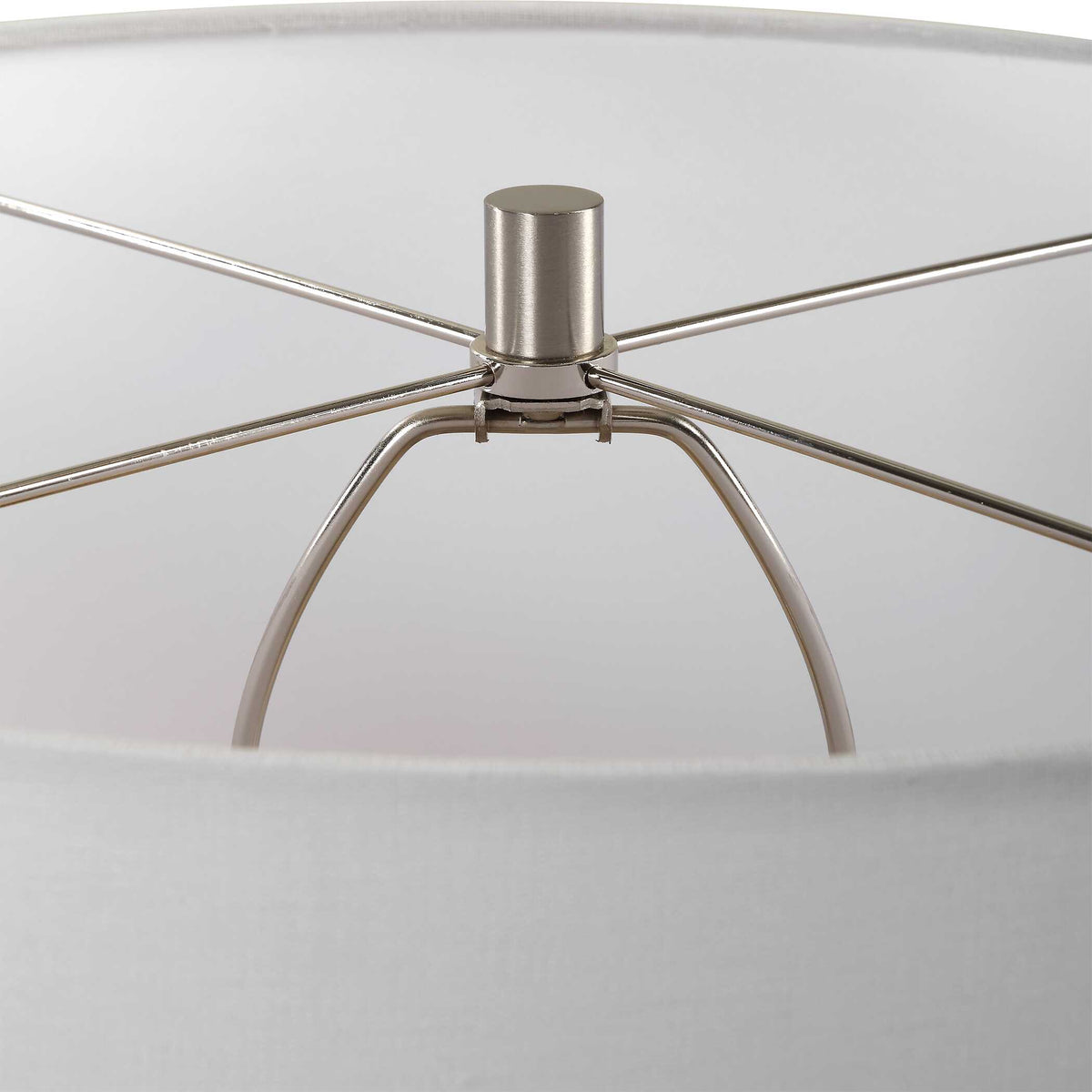 Dribble White Glaze Table Lamp