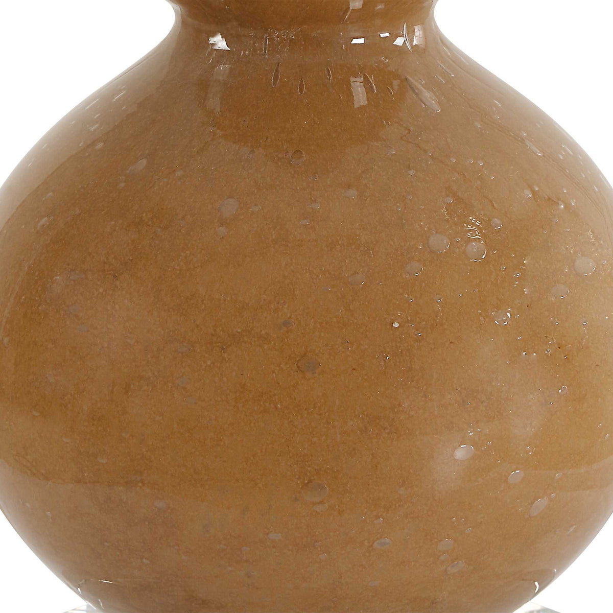 Sienna Caramel Glass Buffet Lamp