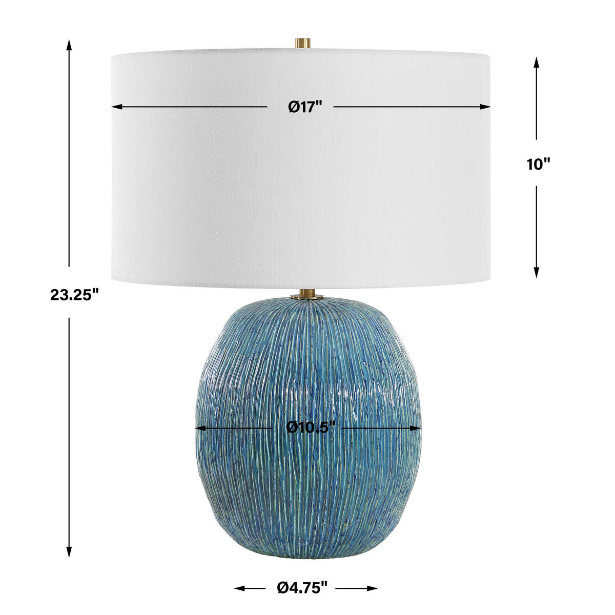 Elysia Textured Table Lamp