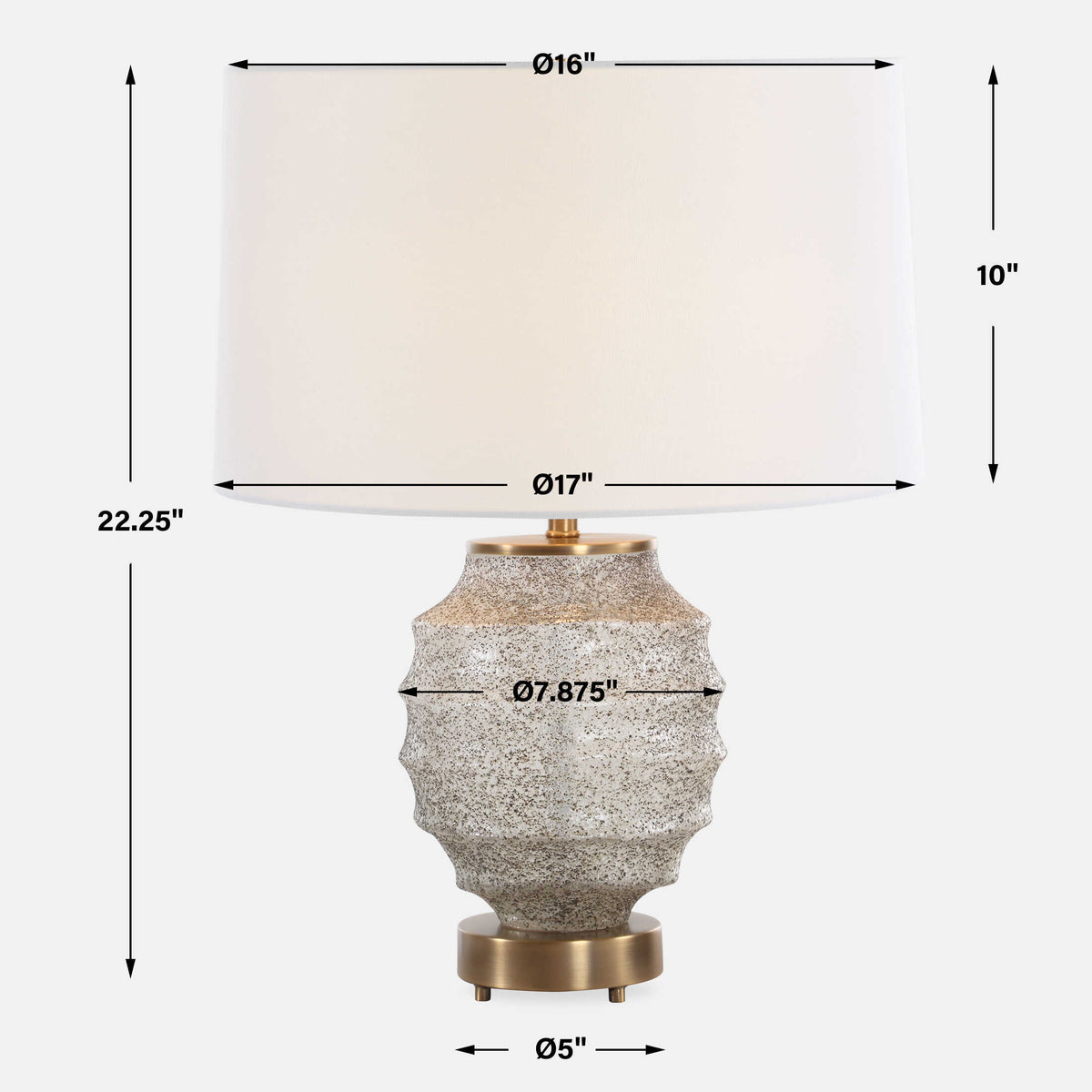 Acosta Ribbed Table Lamp