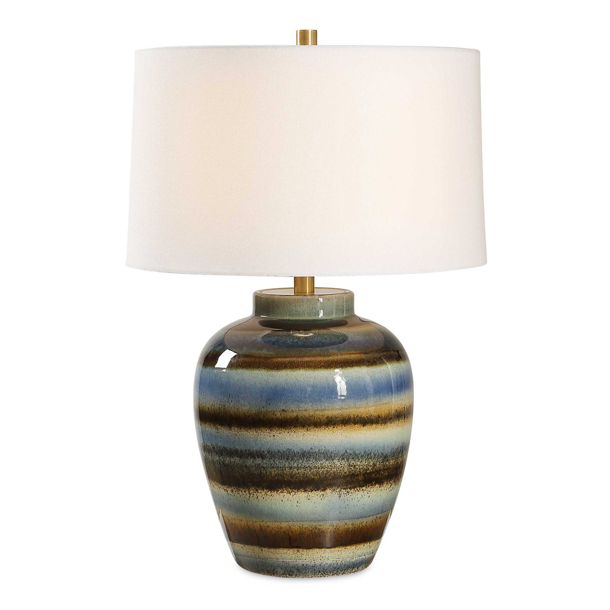 Judarn Blue Brown Table Lamp