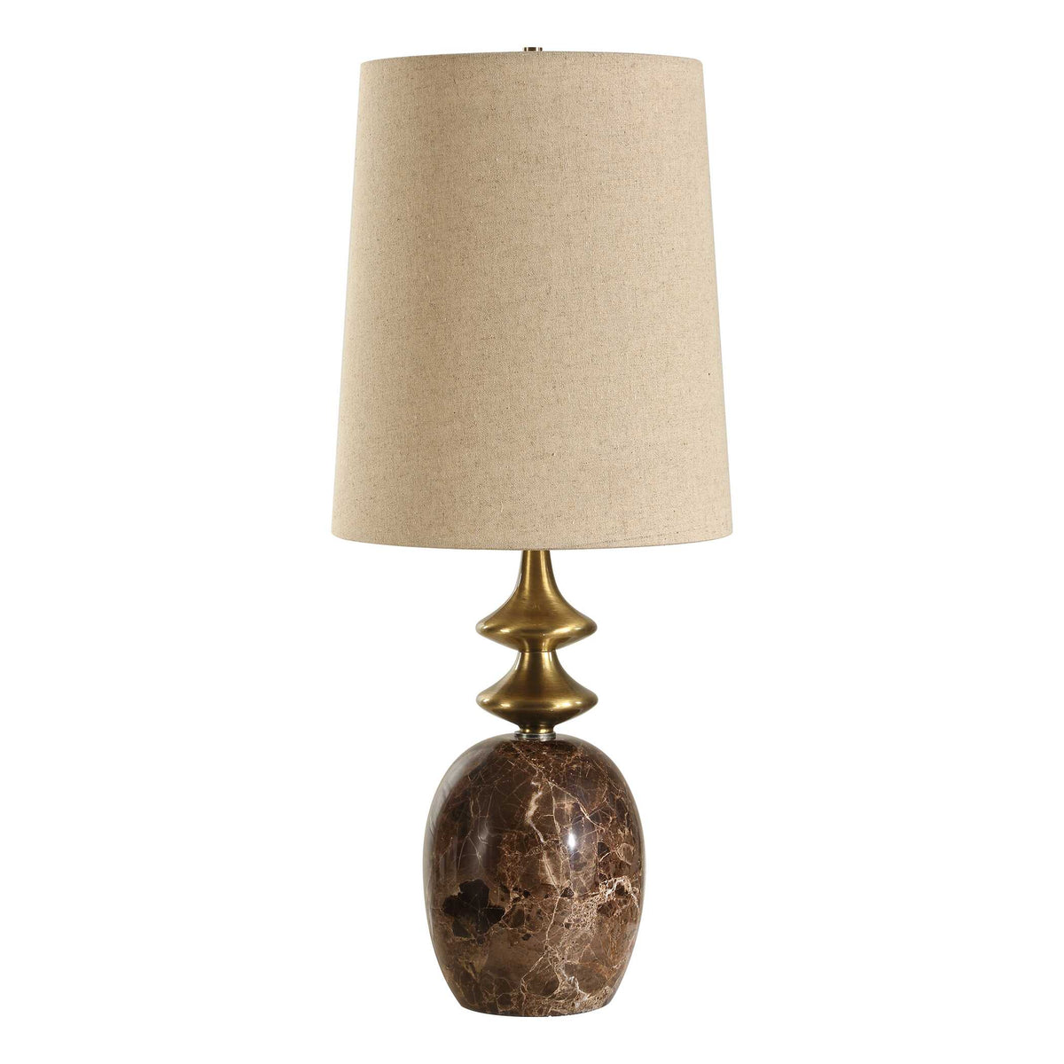 Percy Brown Marble Buffet Lamp
