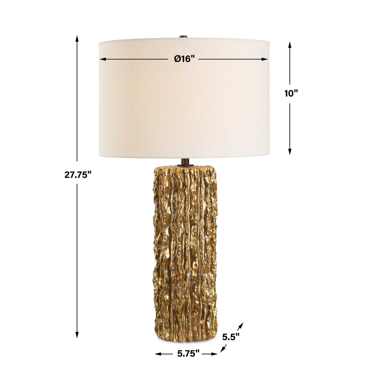 Echo Golden Table Lamp