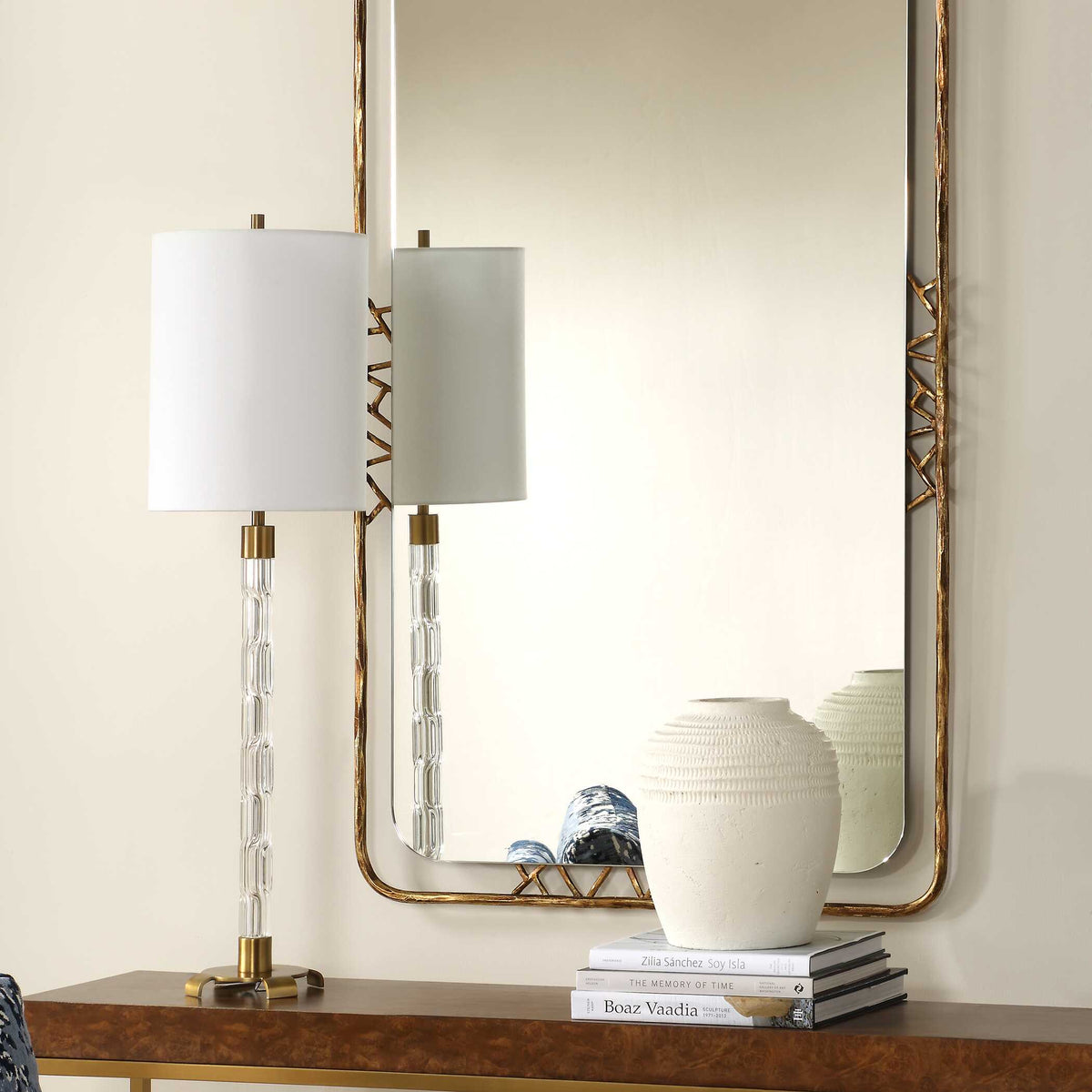 York Crystal Buffet Lamp