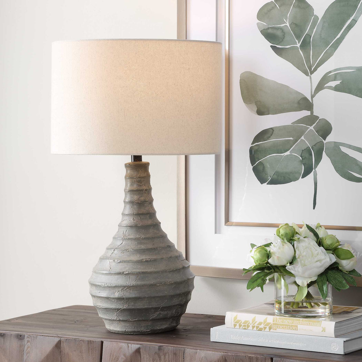 Stratum Rustic Outdoor Table Lamp