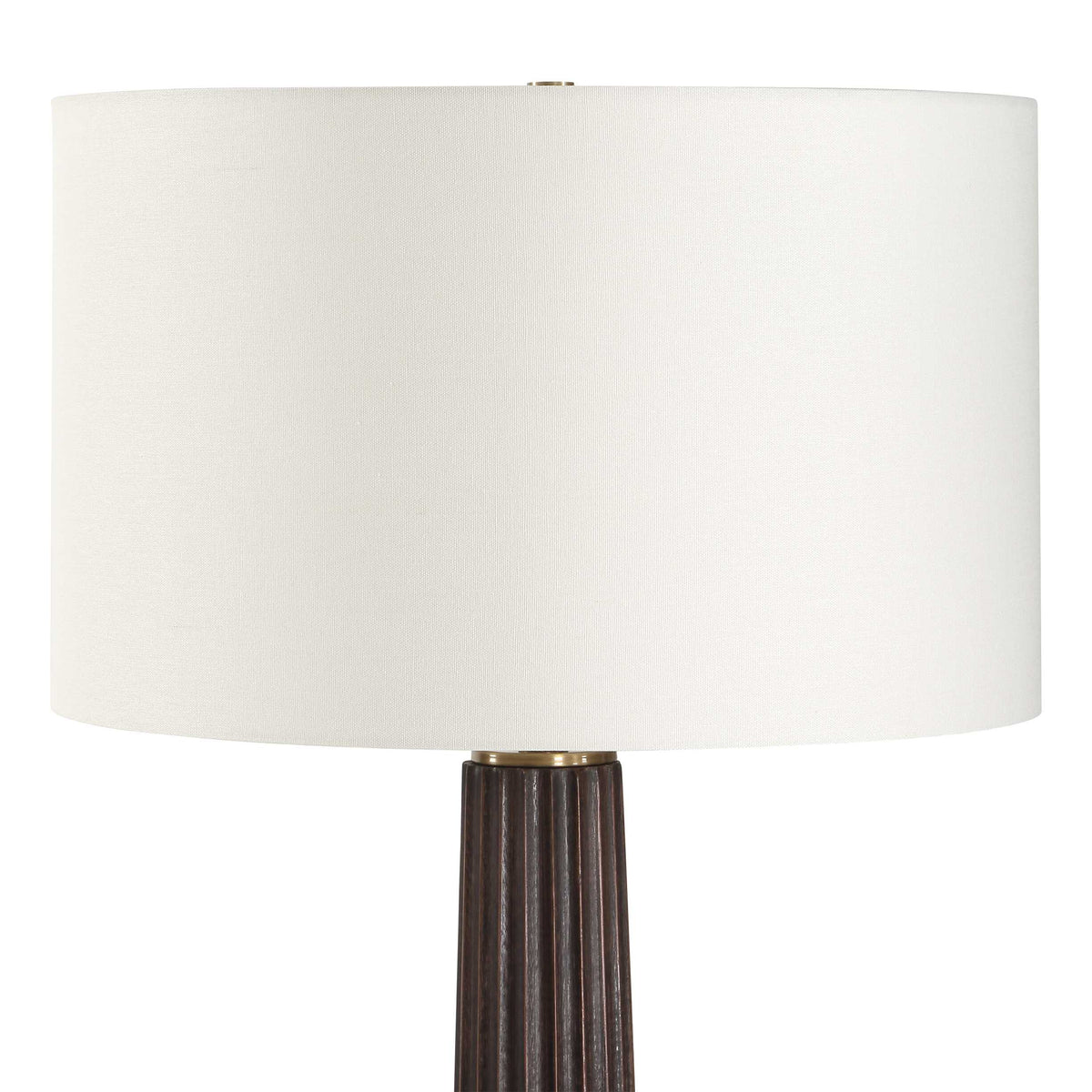 Forage Dark Oak Floor Lamp