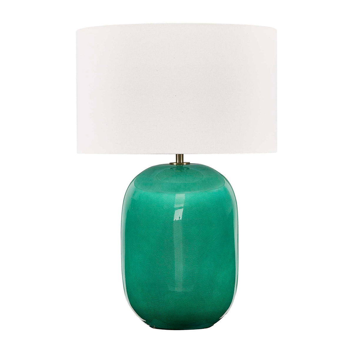 Hollis Teal Table Lamp