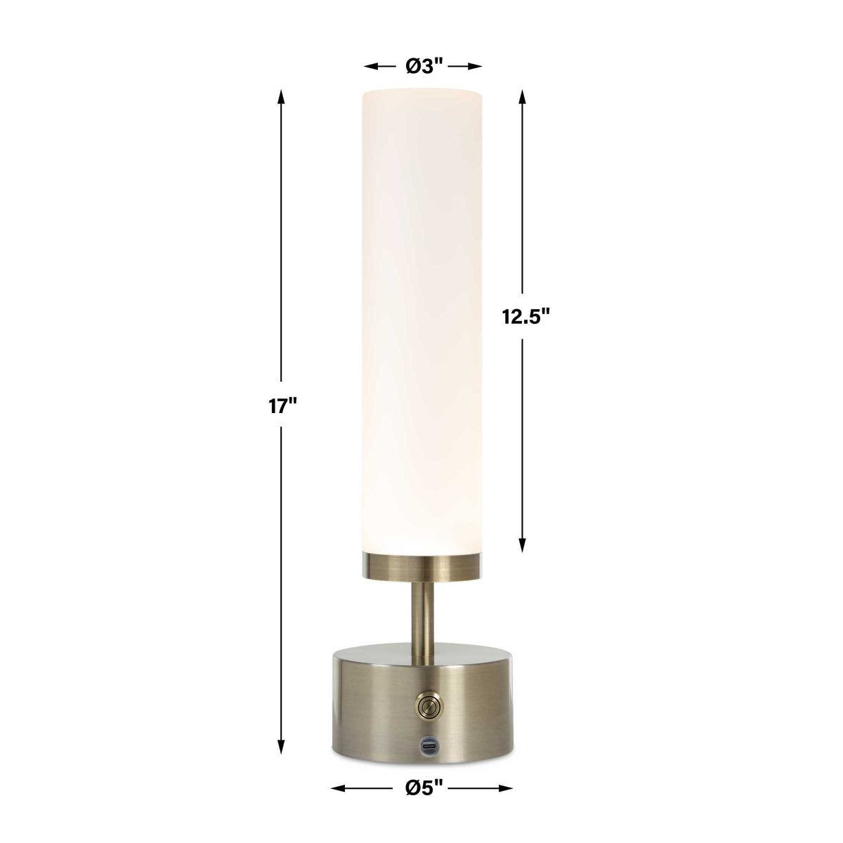 Auden Rechargeable LED Accent Lamp