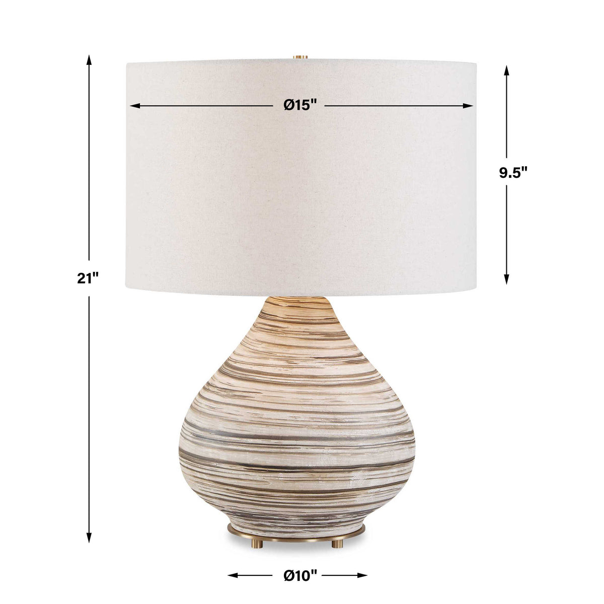 Azura Horizontal Line Table Lamp
