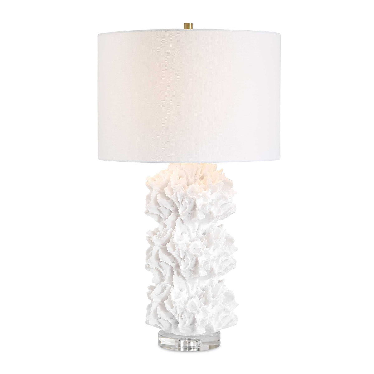 Cambre White Coral Table Lamp