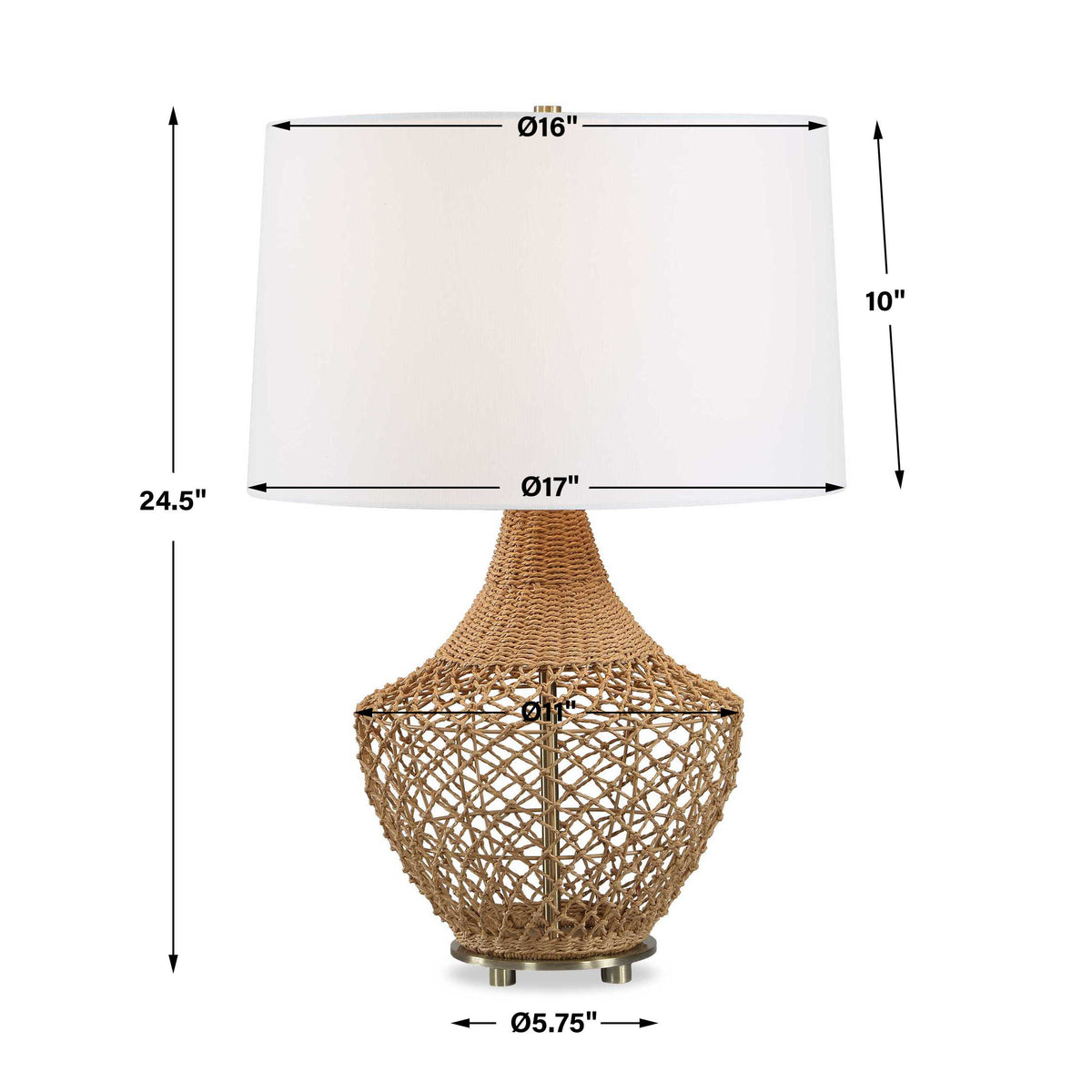 Samori Rattan Table Lamp