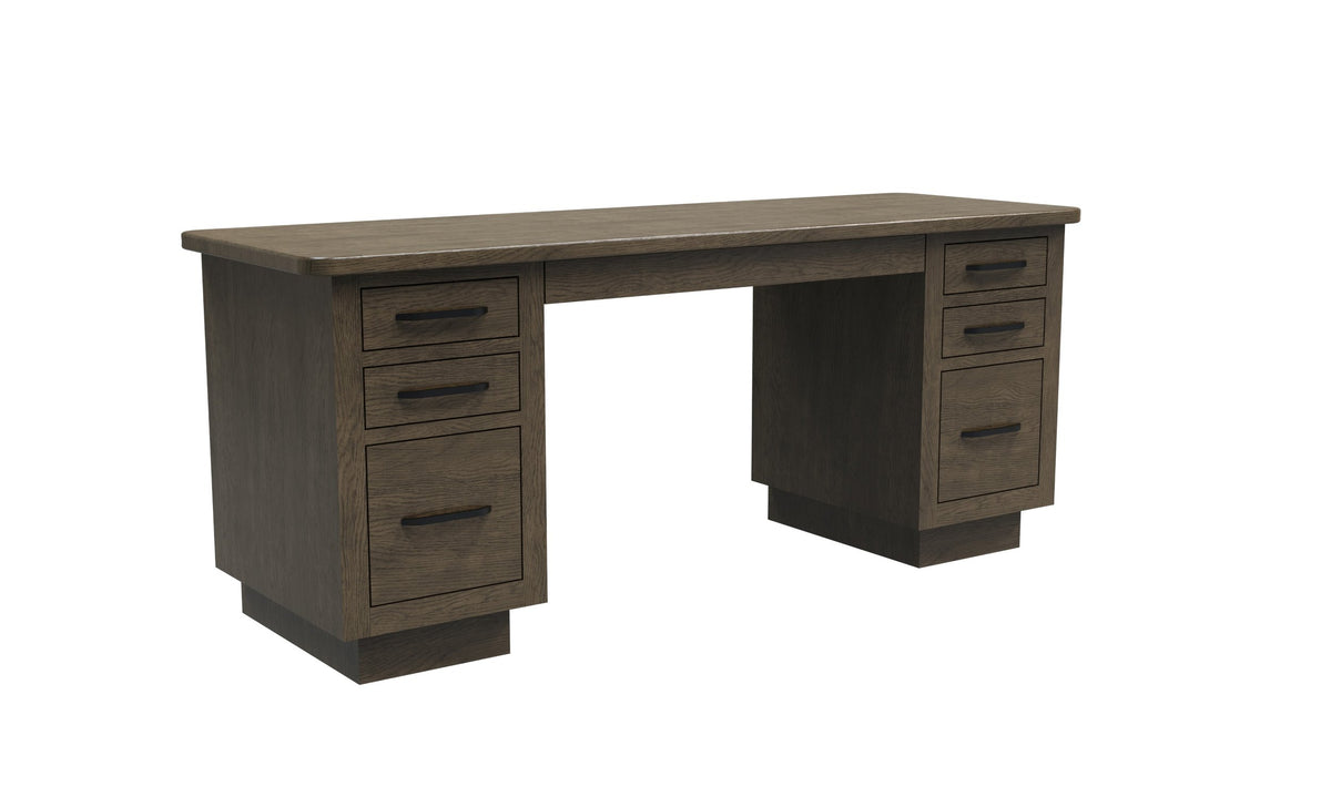 Durham 7 Drawer Executive Desk