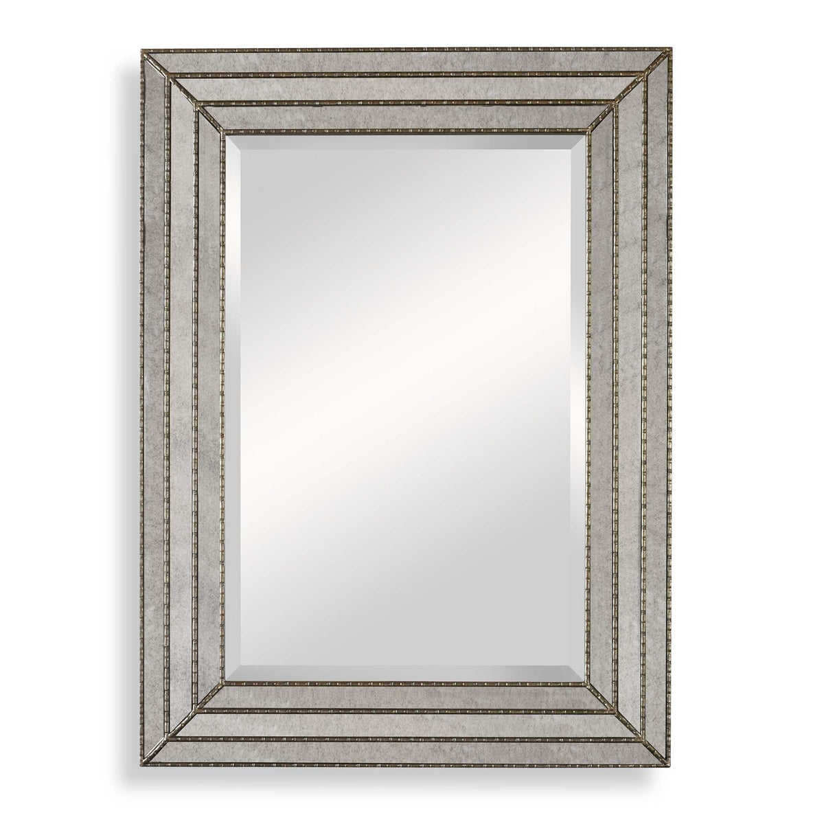 Seymour Antique Silver Mirror