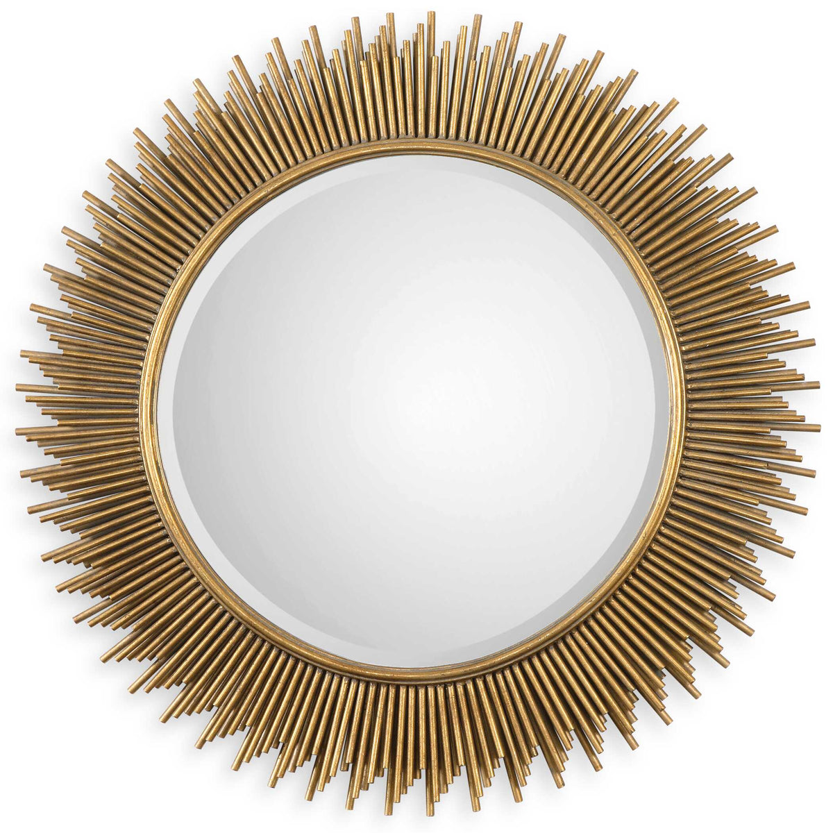 Marlo Round Gold Mirror