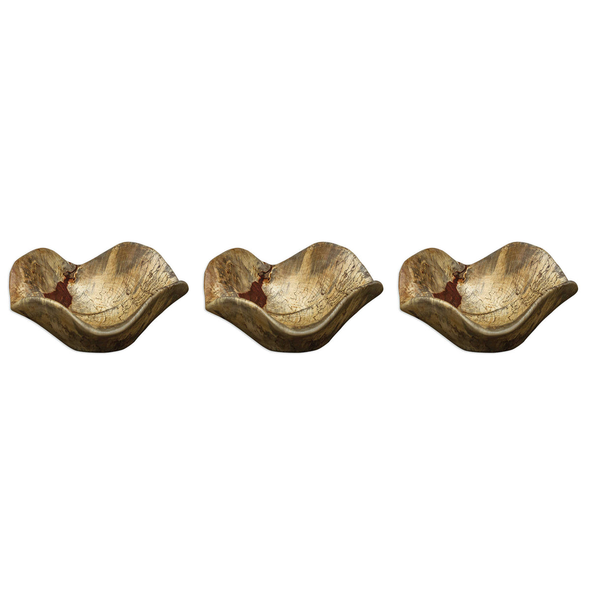 Tamarine Wood Wall Art Set/3