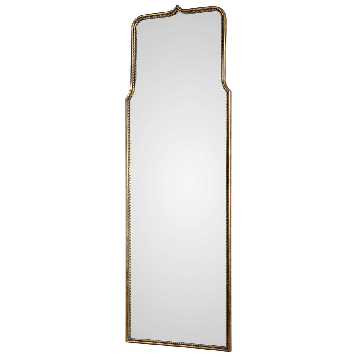 Adelasia Antiqued Gold Mirror